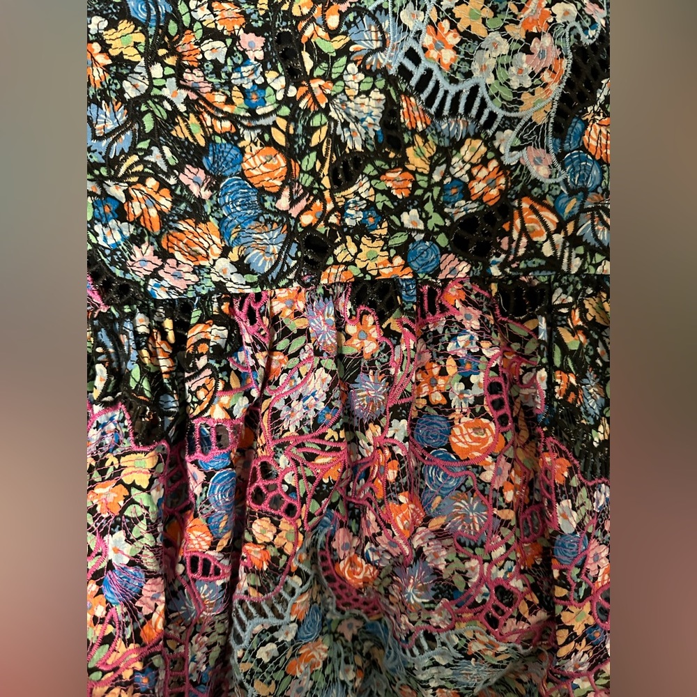Stunning Anthropologie crocheted dress - worn once! - Picture 4 of 7